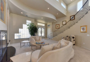 Grand Staircase in Formal Living Room