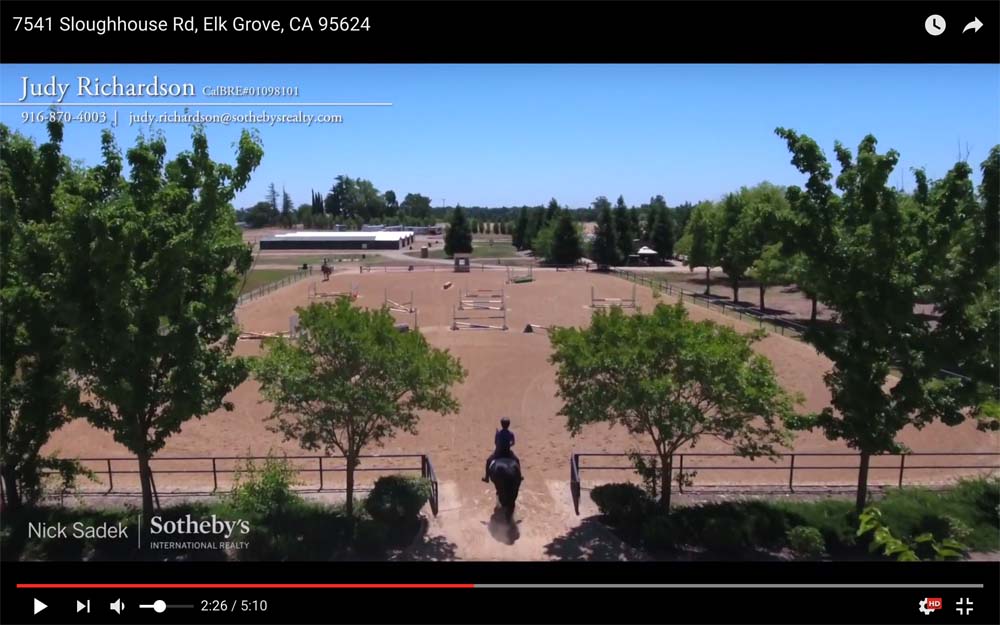 Watch this YouTube video to see highlights of equestrian facility