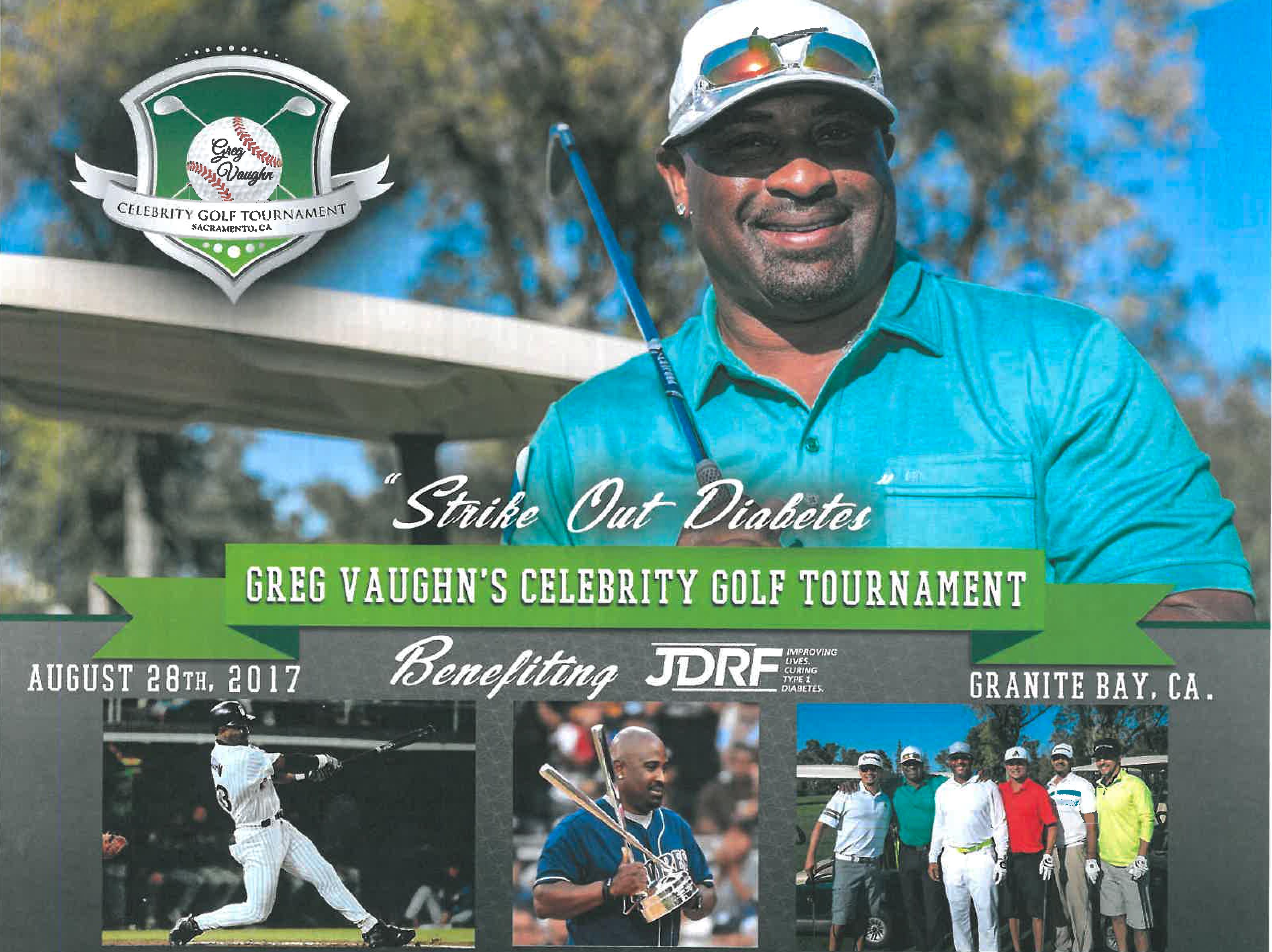 Greg Vaughn Celebrity Golf Tournament Granite Bay 